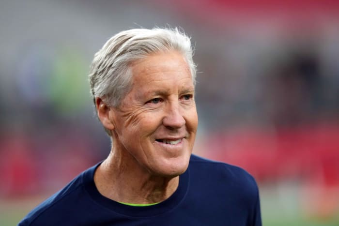 Former Seattle Seahawks coach Pete Carroll